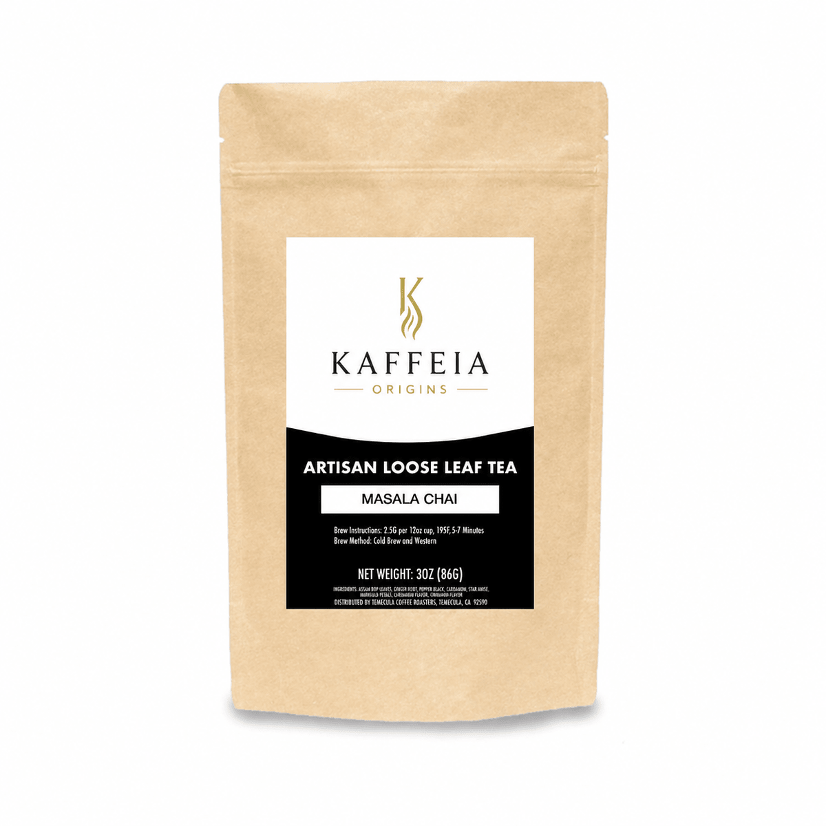Masala Chai - Kaffeia Origins