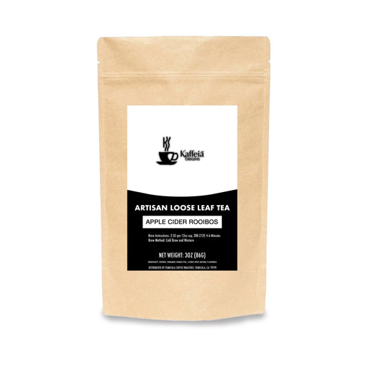 Apple Cider Rooibos herbal tea – cinnamon, apple & rooibos infusion, caffeine-free, aromatic and fruity – Kaffeia Origins